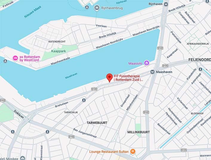 Rotterdam Zuid map.