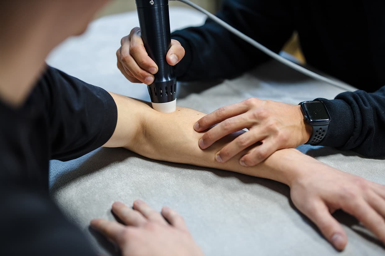 Shockwave therapie bij FIT Fysiotherapie